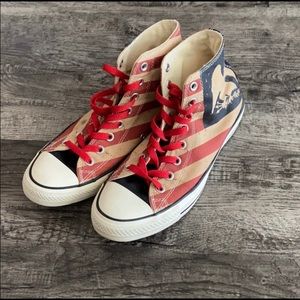 Converse American Flag Eagle High Top Chuck Taylor
